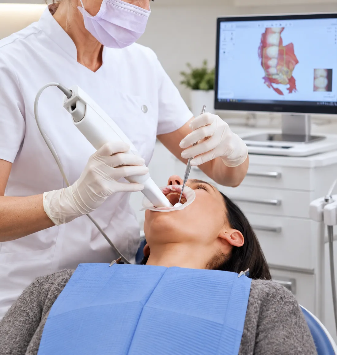 General dental examination at Chaptini Smile Clinic